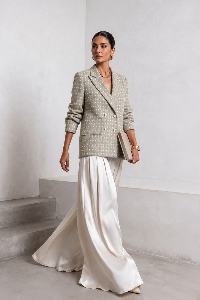 Ping Me — hand embroidered blazer by Cago