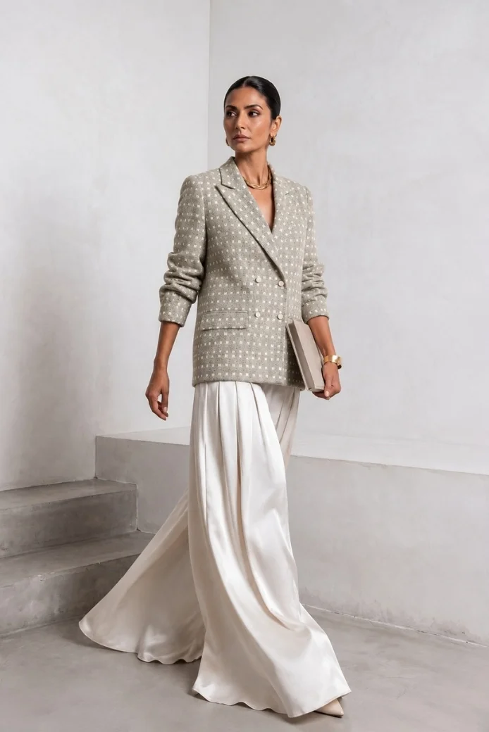 Ping Me — hand embroidered blazer by Cago